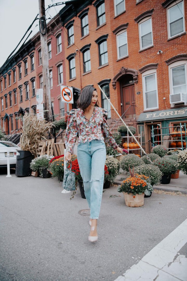 How to Wear Floral Prints in the Fall - Adored By Alex