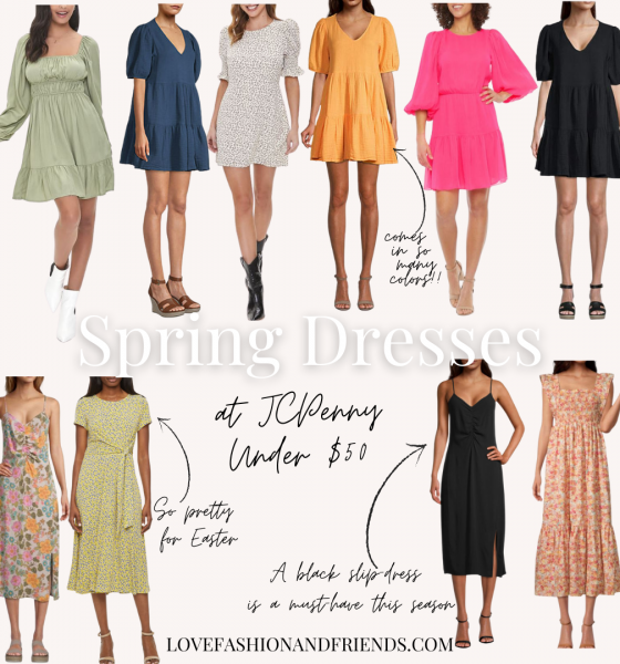 Spring Dresses all under $50 just in time for Easter!