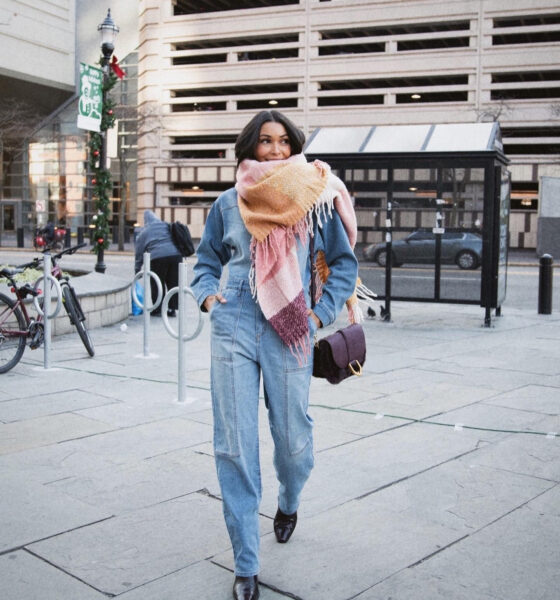 How to Effortlessly Style a Denim Jumpsuit for the Winter